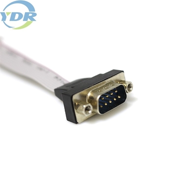 Dupont DB9Pin Battery Wire Harness UL2651 28AWG For TV Computer